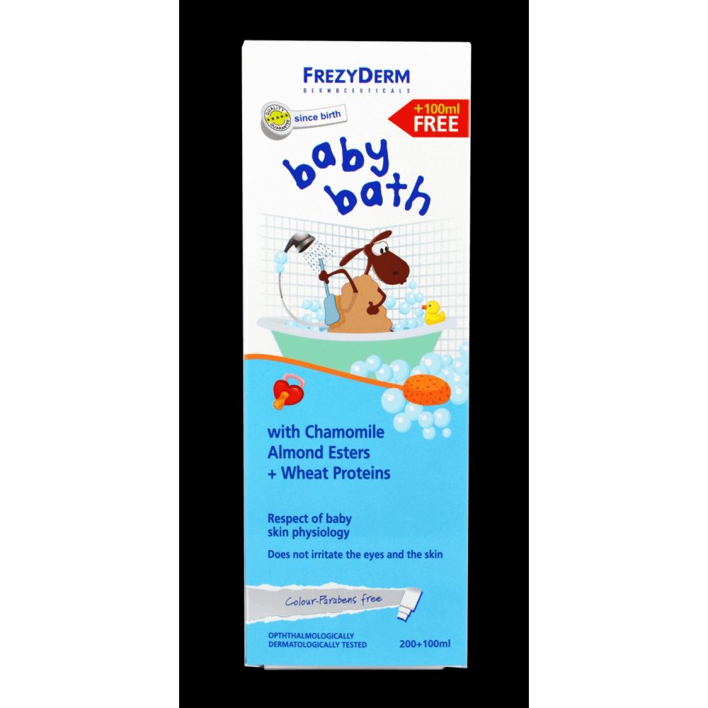 Frezyderm Baby Bath με Χαμομήλι 300ml με Αντλία Frezyderm Baby Bath με Χαμομήλι 300ml με Αντλία