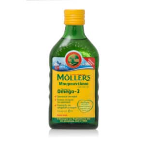 Mollers Cod Liver Oil Μουρουνέλαιο Κατάλληλο για Παιδιά 250ml Natural