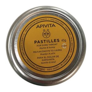 Apivita Παστίλιες για τον Πονόλαιμο με Θυμάρι & μέλι 45gr