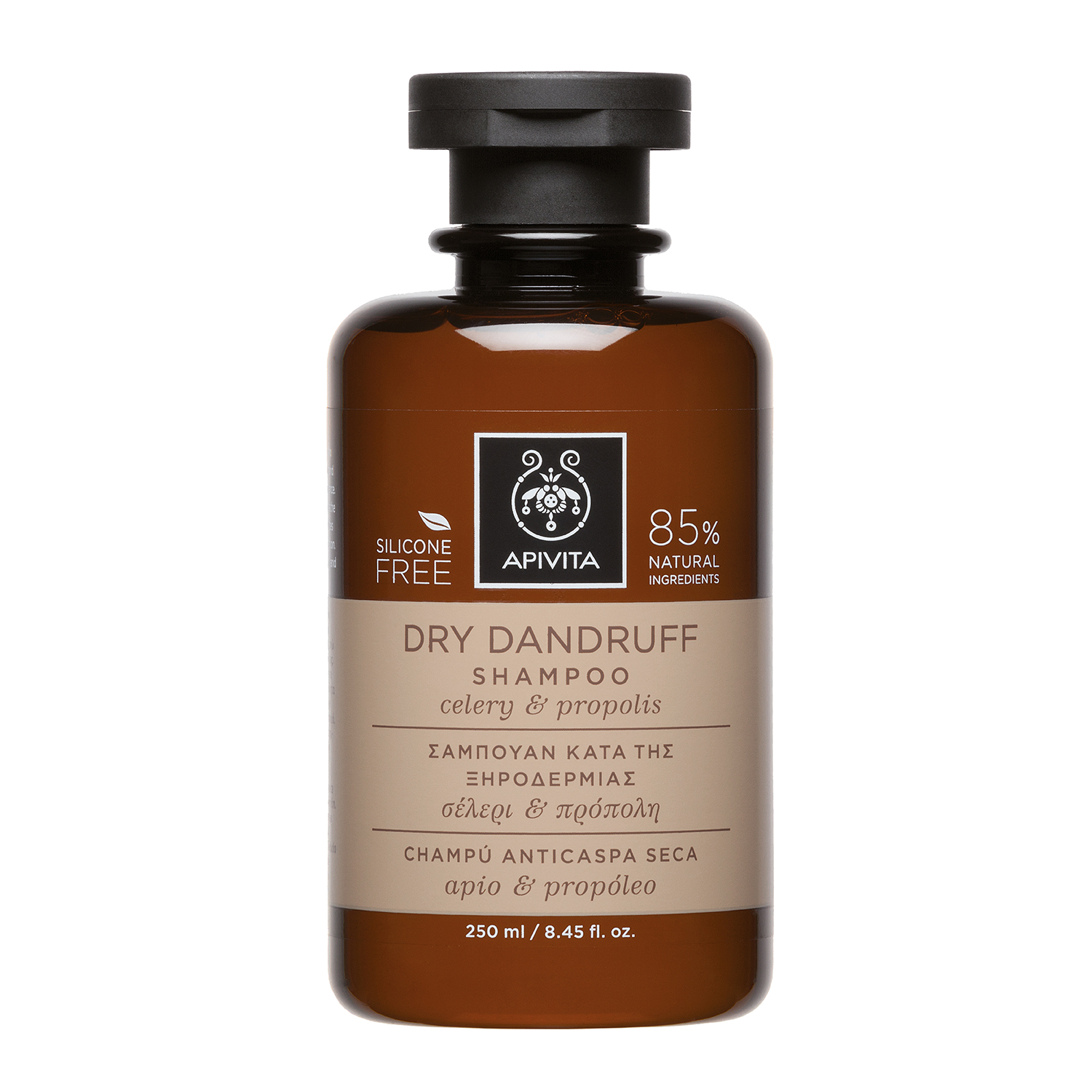 Apivita Dry Dandruff Σαμπουάν κατά της Πιτυρίδας για Ξηρά Μαλλιά 250ml Apivita Dry Dandruff Σαμπουάν κατά της Πιτυρίδας για Ξηρά Μαλλιά 250ml