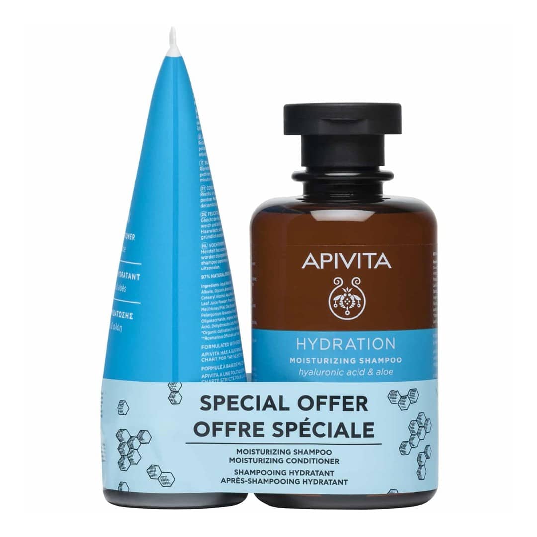 Apivita Holistic Hair Care Σετ Περιποίησης Μαλλιών με Σαμπουάν 2τμχ Apivita Holistic Hair Care Σετ Περιποίησης Μαλλιών με Σαμπουάν 2τμχ