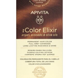 Apivita My Color Elixir with Honey Extract 8.4 Ξανθό Ανοιχτό Χάλκινο 125ml
