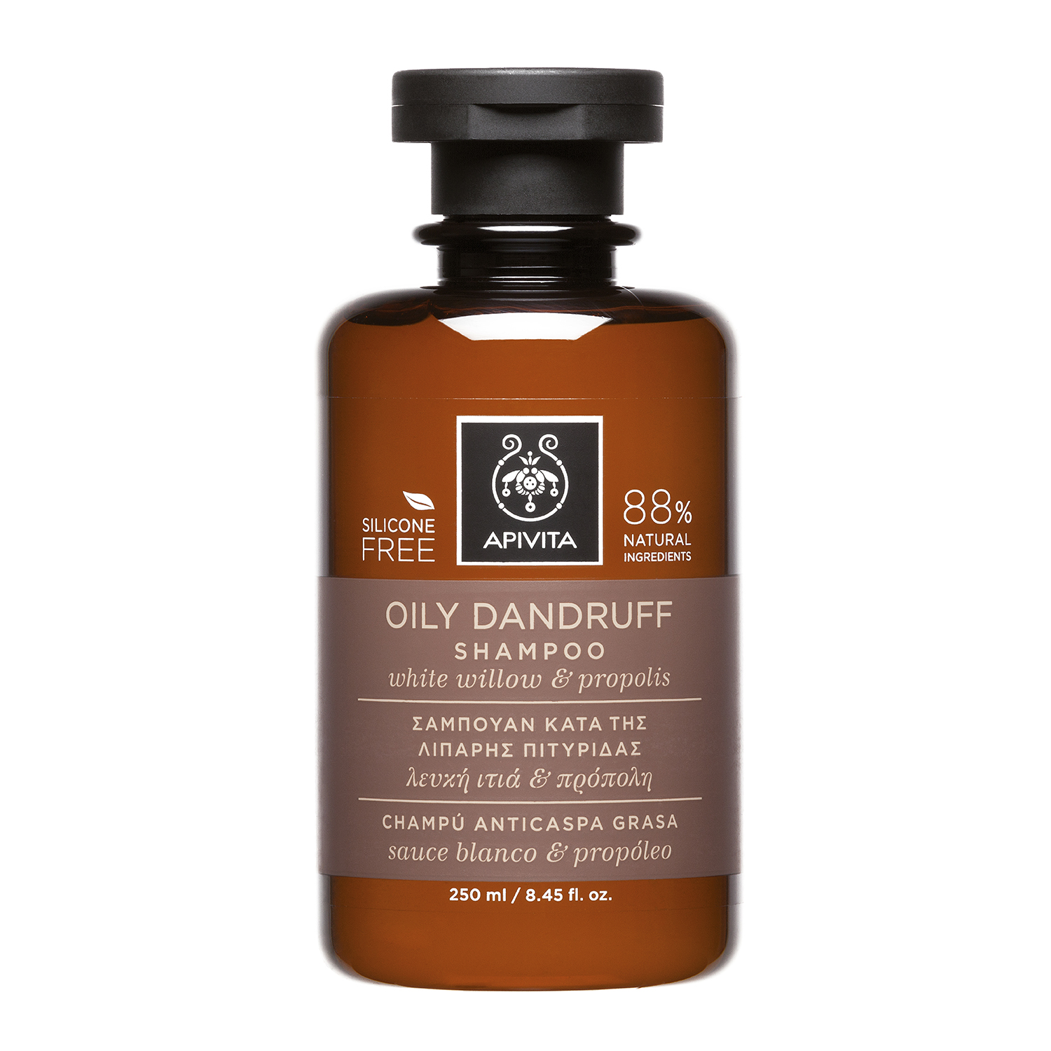 Apivita Oily Dandruff Σαμπουάν κατά της Πιτυρίδας για Λιπαρά Μαλλιά 250ml Apivita Oily Dandruff Σαμπουάν κατά της Πιτυρίδας για Λιπαρά Μαλλιά 250ml