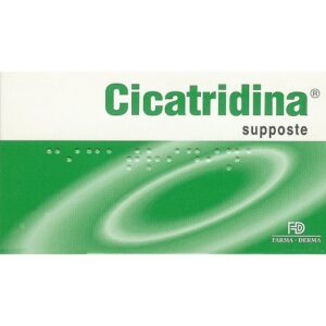 Cicatridina Supposte Υπόθετα για Επούλωση του Βλεννογόνου 10τμχ