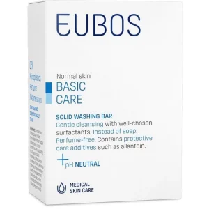 Eubos Blue Solid Washing Bar 125gr