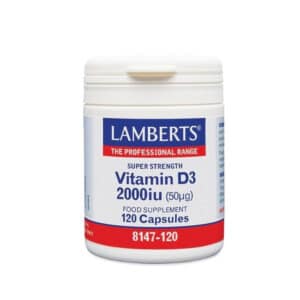 Lamberts Vitamin D3 2000IU - 120 κάψουλες