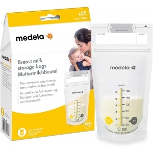Medela Breast Milk Storage Bags Σακουλάκια Φύλαξης Μητρικού Γάλακτος, 25 τεμ.