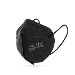 Pro Active-Tex Μάσκα Προστασίας FFP2 σε Μαύρο χρώμα