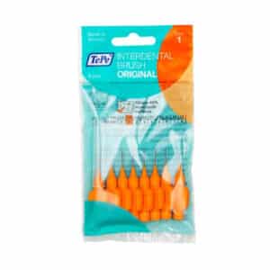 Tepe No.1 Μεσοδόντια Βουρτσάκια Πορτοκαλί (0.45mm) 8τμχ